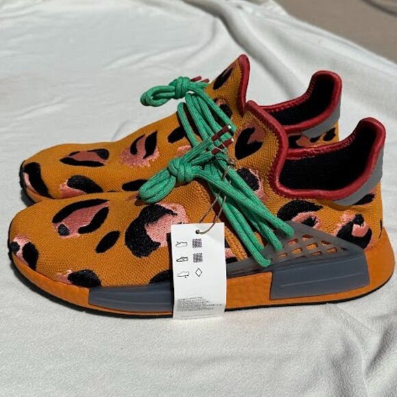 PHARRELL X ADIDAS NMD HU “ANIMAL PRINT” (Size 11M) (NWT) - Picture 7 of 10